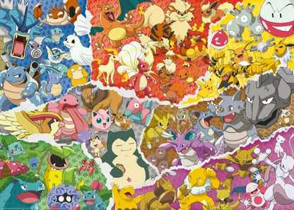 Pokémon - Puzzle Pokémon Typen - 1000 Teile
