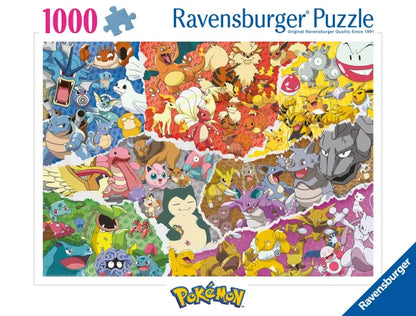Pokémon - Puzzle Pokémon Typen - 1000 Teile