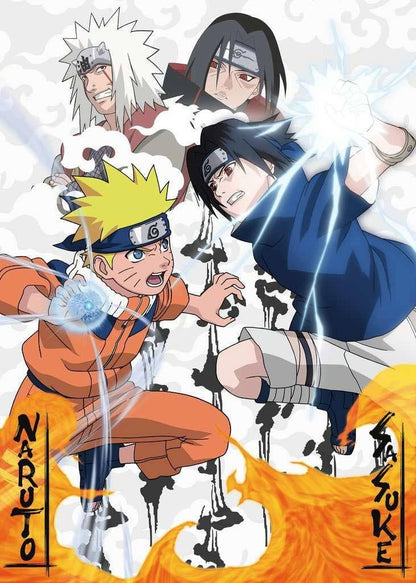 Naruto - Puzzle Naruto VS Sasuke - 1000 Teile