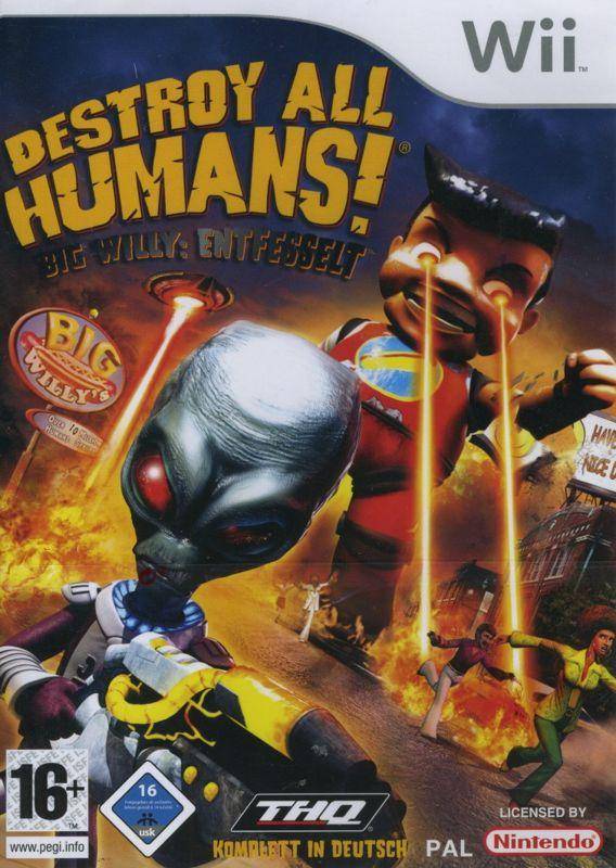 Wii - Destroy All Humans! Big Willy Entfesselt (Gebraucht)
