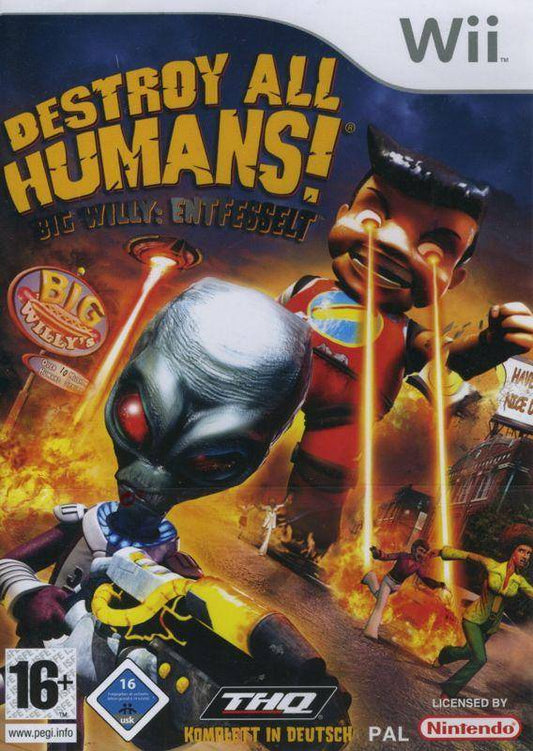 Wii - Destroy All Humans! Big Willy Entfesselt (Gebraucht)