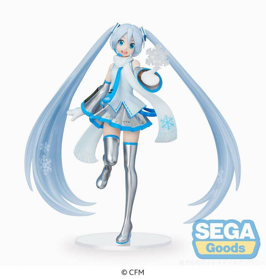 Hatsune Miku - Statue Miku Snowflake - 22 cm