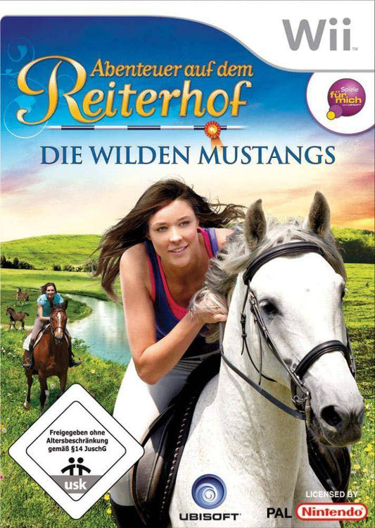 Wii - Abenteuer Auf Dem Reiterhof Die Wilden Mustangs (Gebraucht)