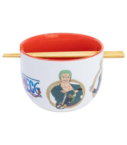 One Piece - Schüssel mit Essstäbchen Charaktere