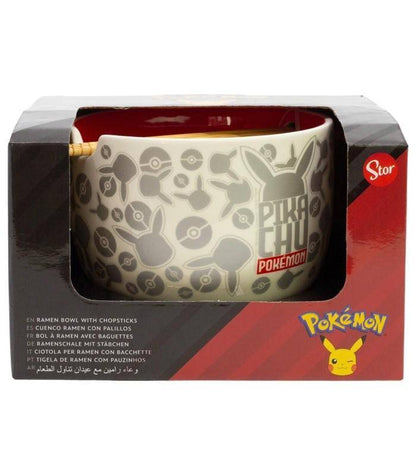 Pokémon - Schüssel mit Essstäbchen Pikachu