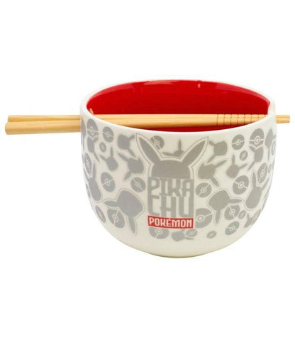 Pokémon - Schüssel mit Essstäbchen Pikachu