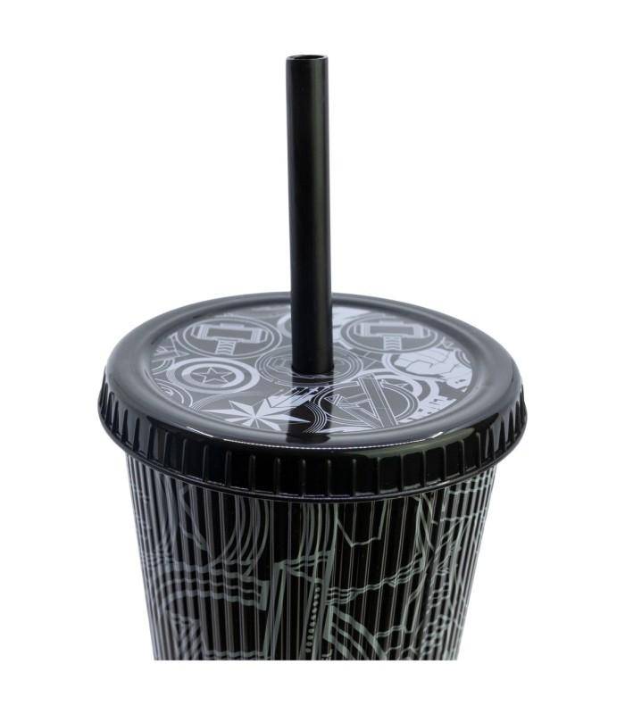 Marvel - Becher mit Strohhalm MARVEL - 790 ml