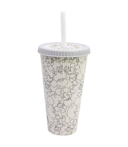 Disney - Becher mit Strohhalm Mickey Mouse - 790 ml