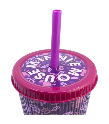 Disney - Becher mit Strohhalm Minnie Mouse - 790 ml