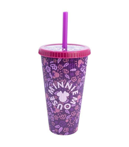 Disney - Becher mit Strohhalm Minnie Mouse - 790 ml