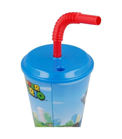 Nintendo - Becher mit Strohhalm Super Mario - 430 ml