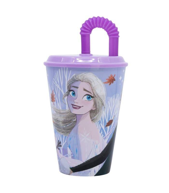 Disney - Becher mit Strohhalm Charaktere - 430 ml