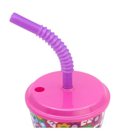 Disney - Becher mit Strohhalm Minnie Mouse - 430 ml