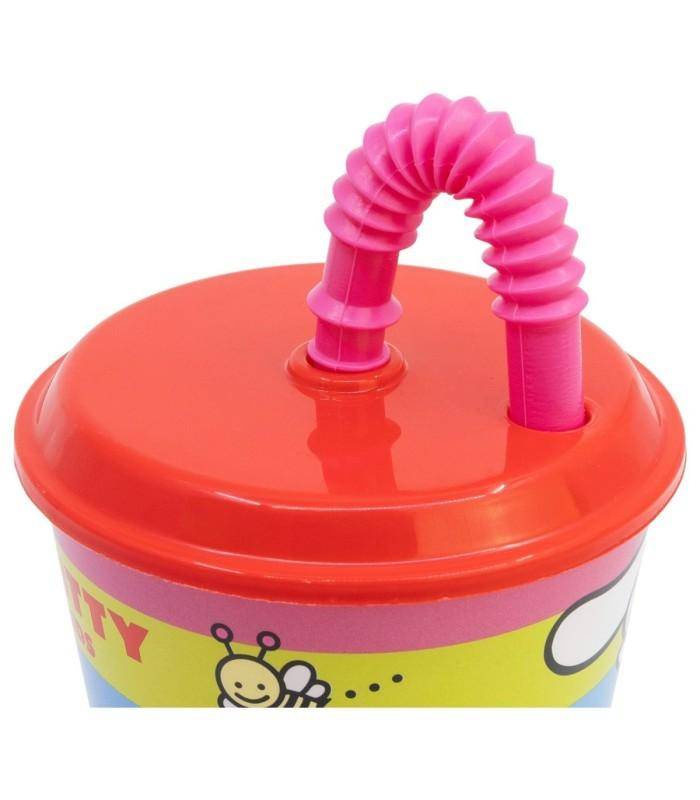 Sanrio - Becher mit Strohhalm Hello Kitty und Freunde - 430 ml