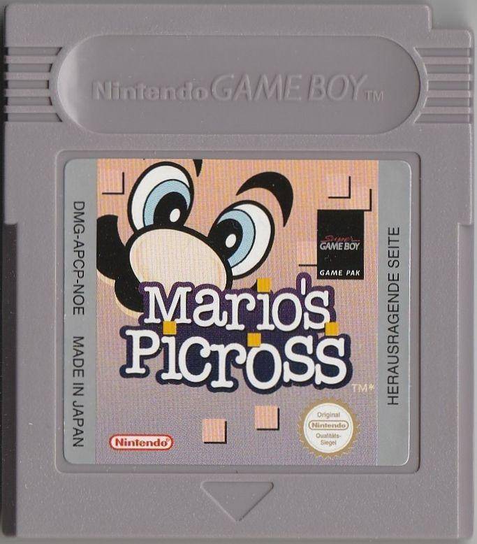 GB - Marios Picross - Nur Modul (Gebraucht)