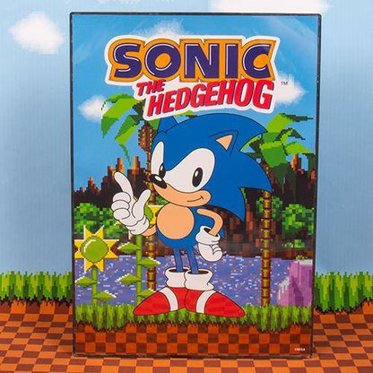 Sonic the Hedgehog - Poster mit Leuchtfunktion Green Hills - 21 × 29,7 cm
