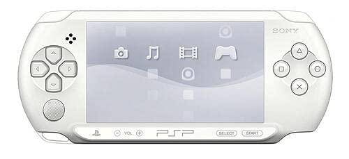 PSP Street - Konsole E1000er - Weiss - Ohne Speicherkarte (Gebraucht)