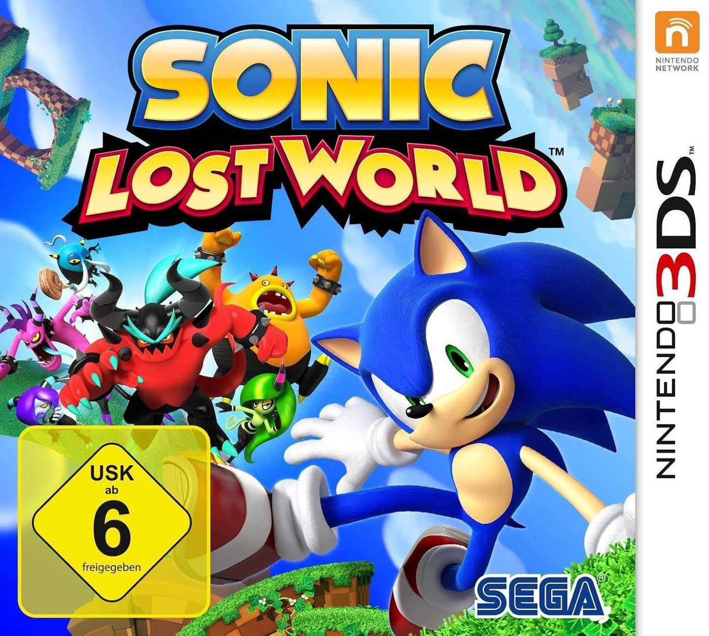 3DS - Sonic Lost World - Nur Modul (Gebraucht)