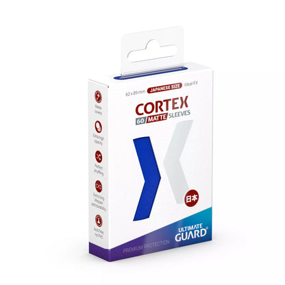 Ultimate Guard - Kartenhüllen Cortex Japanische Größe Matt-Blau (60)