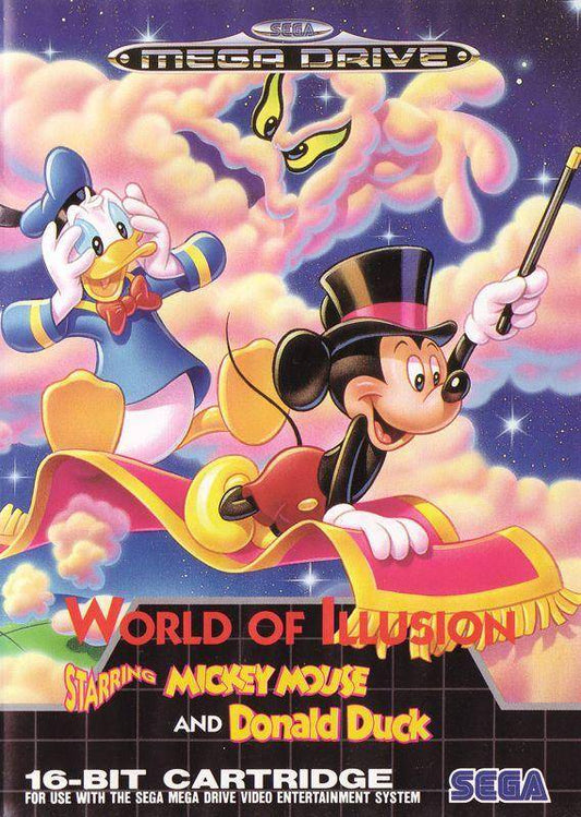 SMD - World Of Illusion Starring Disneys Micky Mouse & Donald Duck (Gebraucht)