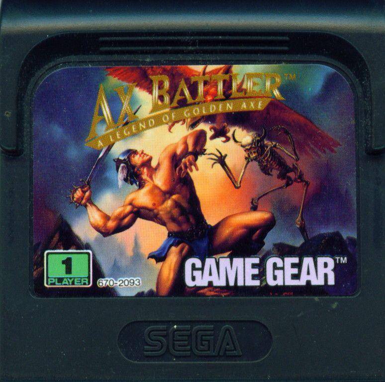 Sega Game Gear - Ax Battler - Nur Modul (Gebraucht)