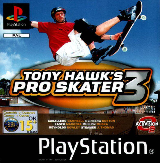 PS1 - Tony Hawks Pro Skater 3 (Gebraucht)