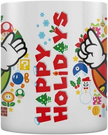 Super Mario - Tasse Happy Holidays - 315 ml