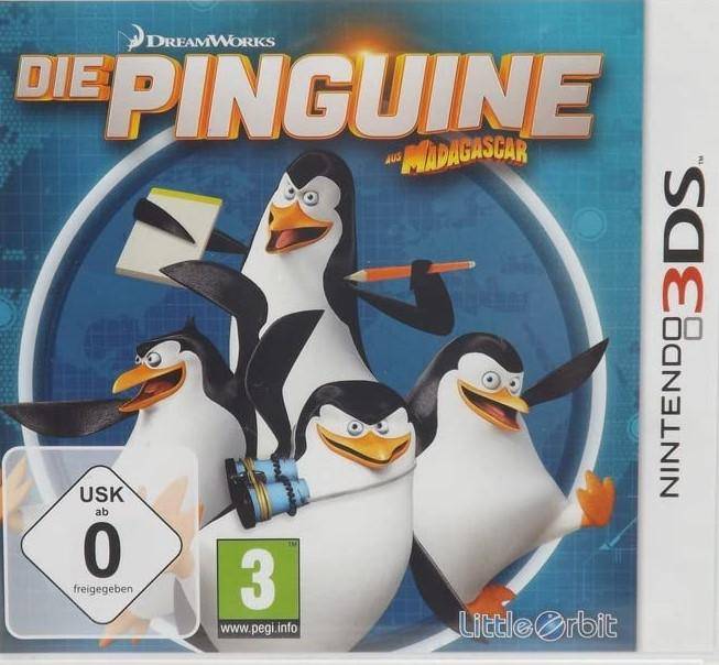 3DS - Die Pinguine Aus Madagascar (Gebraucht)