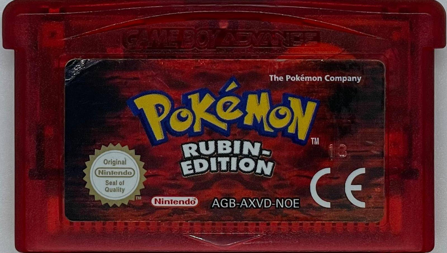 GBA - Pokemon Rubin Edition - Nur Modul (Gebraucht)