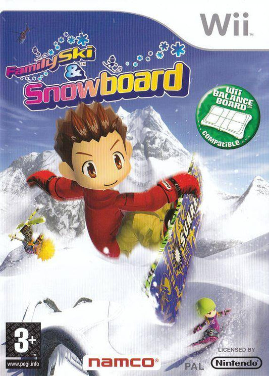 Wii - Family Ski & Snowboard (Gebraucht)