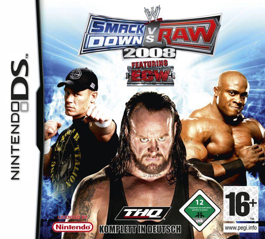 DS - WWE SmackDown VS Raw 2008 Featuring ECW - Nur Modul (Gebraucht)