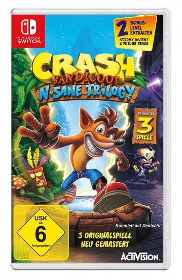 Switch - Crash Bandicoot N-Sane Trilogy (Gebraucht)