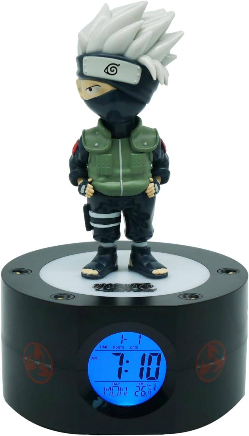 Naruto - Wecker mit Leuchtfunktion Kakashi - 18 cm