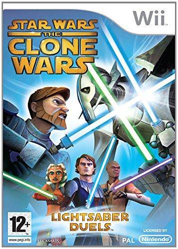 Wii - Star Wars The Clone Wars Lichtschwert Duelle (Gebraucht)