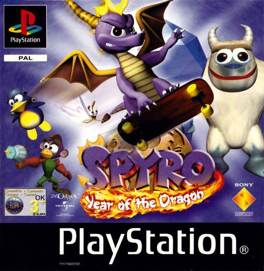 PS1 - Spyro Year Of The Dragon (Gebraucht)
