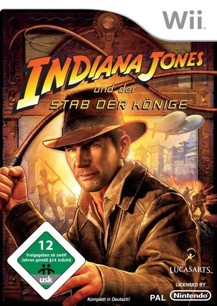 Wii - Indiana Jones Und Der Stab Der Könige (Gebraucht)