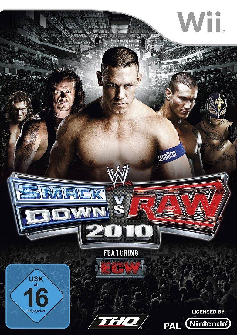 Wii - WWE Smack Down VS Raw 2010 Featuring ECW (Gebraucht)