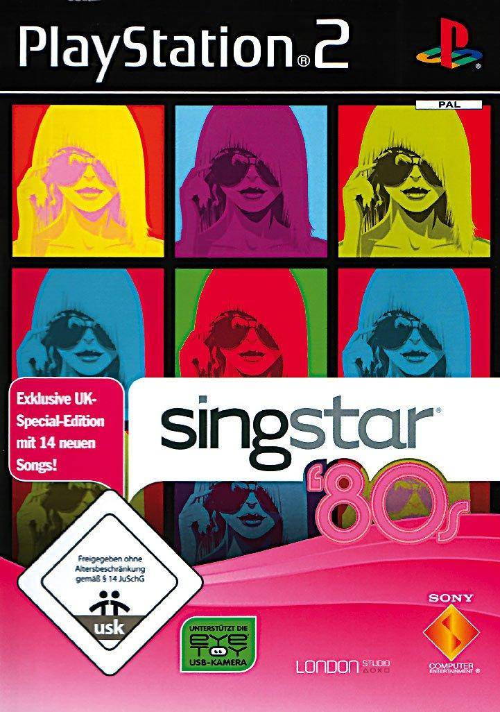 PS2 - SingStar 80s UK Special Edition (Gebraucht)