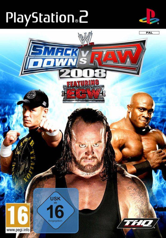 PS2 - WWE SmackDown VS Raw 2008 (Gebraucht)
