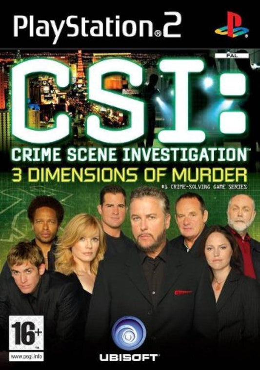 PS2 - CSI Crime Scene Investigation Mord In 3 Dimensionen (Gebraucht)