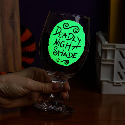 Nightmare before Christmas - Glas Deadly Night Shade - 350 ml