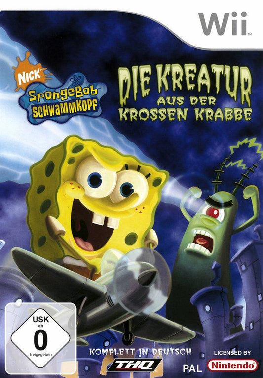 Wii - Spongebob Schwammkopf Die Kreatur Aus Der Krossen Krabbe (Gebraucht)