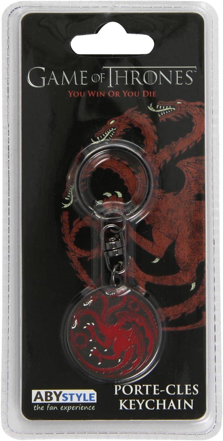 Game of Thrones - Metall Schlüsselanhänger Targaryen