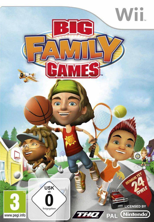 Wii - Big Family Games (Gebraucht)