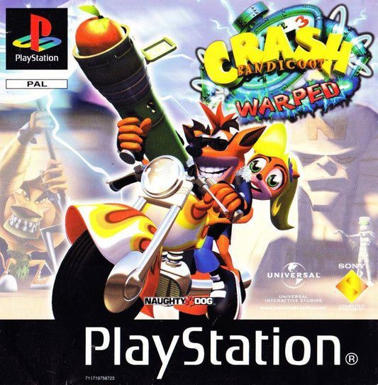 PS1 - Crash Bandicoot 3 Warped (Gebraucht)