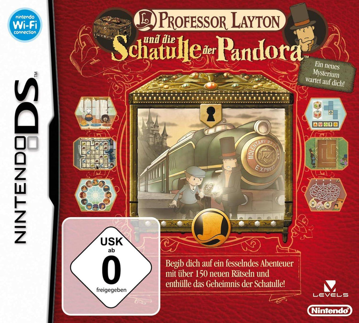 DS - Professor Layton Und Die Schatulle Der Pandora (Gebraucht)