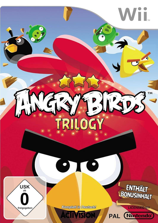 Wii - Angry Birds Trilogy (Gebraucht)