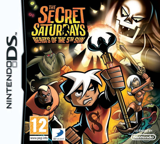 DS - The Secret Saturdays Beasts Of The 5TH Sun - Nur Modul (Gebraucht)