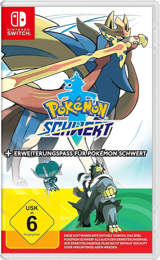 Switch - Pokemon Schwert + Erweiterungspass (Gebraucht)