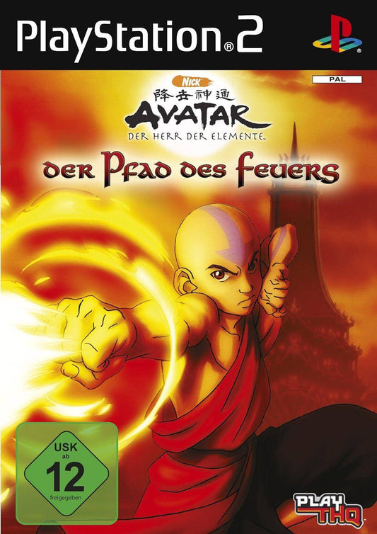 PS2 - Avatar Der Herr Der Elemente Der Pfad Des Feuers (Gebraucht)